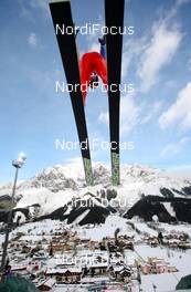 16.12.2012, Ramsau, Austria (AUT):  Maxime Laheurte (FRA), Fischer, Swix, Rottefella, One Way - FIS world cup nordic combined, individual gundersen HS98/10km, Ramsau (AUT). www.nordicfocus.com. © Laiho/NordicFocus. Every downloaded picture is fee-liable.