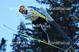 04.01.2012, Innsbruck, Austria (AUT): Noriaki Kasai (JPN), Fischer - FIS world cup ski jumping, four hills tournament, individual HS130, Innsbruck (AUT). www.nordicfocus.com. © Felgenhauer/NordicFocus. Every downloaded picture is fee-liable.