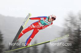 04.02.2012, Val di Fiemme, Italy (ITA): Atle Pedersen Roensen (NOR), Fischer - FIS world cup ski jumping, individual HS134, Val di Fiemme (ITA). www.nordicfocus.com. © Manzoni/NordicFocus. Every downloaded picture is fee-liable.