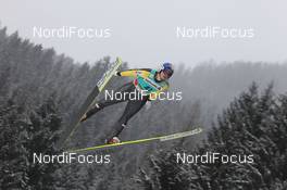 04.02.2012, Val di Fiemme, Italy (ITA): Thomas Morgenstern (AUT), Fischer - FIS world cup ski jumping, individual HS134, Val di Fiemme (ITA). www.nordicfocus.com. © Manzoni/NordicFocus. Every downloaded picture is fee-liable.