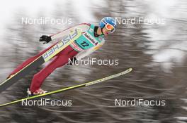 04.02.2012, Val di Fiemme, Italy (ITA): Maciej Kot (POL), Fischer - FIS world cup ski jumping, individual HS134, Val di Fiemme (ITA). www.nordicfocus.com. © Manzoni/NordicFocus. Every downloaded picture is fee-liable.