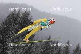04.02.2012, Val di Fiemme, Italy (ITA): Kamil Stoch (POL), Fischer - FIS world cup ski jumping, individual HS134, Val di Fiemme (ITA). www.nordicfocus.com. © Manzoni/NordicFocus. Every downloaded picture is fee-liable.