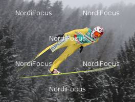 04.02.2012, Val di Fiemme, Italy (ITA): Kamil Stoch (POL), Fischer - FIS world cup ski jumping, individual HS134, Val di Fiemme (ITA). www.nordicfocus.com. © Manzoni/NordicFocus. Every downloaded picture is fee-liable.