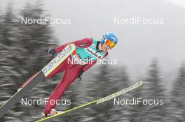 04.02.2012, Val di Fiemme, Italy (ITA): Krysztof Mietus (POL), Fischer  - FIS world cup ski jumping, individual HS134, Val di Fiemme (ITA). www.nordicfocus.com. © Manzoni/NordicFocus. Every downloaded picture is fee-liable.