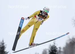 05.02.2012, Val di Fiemme, Italy (ITA): Maximilian Mechler (GER), fluege.de - FIS world cup ski jumping, individual HS134, Val di Fiemme (ITA). www.nordicfocus.com. © Manzoni/NordicFocus. Every downloaded picture is fee-liable.