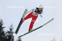 05.02.2012, Val di Fiemme, Italy (ITA): David Zauner (AUT), Fischer - FIS world cup ski jumping, individual HS134, Val di Fiemme (ITA). www.nordicfocus.com. © Manzoni/NordicFocus. Every downloaded picture is fee-liable.