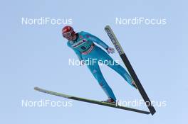 03.02.2012, Val di Fiemme, Italy (ITA): Felix Schoft (GER), Fischer - FIS world cup ski jumping, qualification, Val di Fiemme (ITA). www.nordicfocus.com. © Manzoni/NordicFocus. Every downloaded picture is fee-liable.
