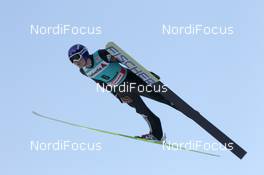 03.02.2012, Val di Fiemme, Italy (ITA): Alexander Sardyko (RUS), Fischer - FIS world cup ski jumping, qualification, Val di Fiemme (ITA). www.nordicfocus.com. © Manzoni/NordicFocus. Every downloaded picture is fee-liable.