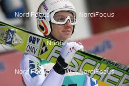 03.02.2012, Val di Fiemme, Italy (ITA): David Zauner (AUT), Fischer - FIS world cup ski jumping, qualification, Val di Fiemme (ITA). www.nordicfocus.com. © Manzoni/NordicFocus. Every downloaded picture is fee-liable.