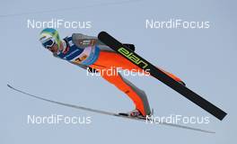 26.02.2012, Vikersund, Norway (NOR): Jure Sinkovec (SLO), Elan  - FIS world championship ski flying, team HS225, Vikersund (NOR). www.nordicfocus.com. © Hemmersbach/NordicFocus. Every downloaded picture is fee-liable.