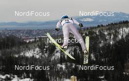 07.03.2012, Trondheim, Norway (NOR):  Maciej Kot (POL), Fischer - FIS world cup ski jumping, training HS131, Trondheim (NOR). www.nordicfocus.com. Â© Laiho/NordicFocus. Every downloaded picture is fee-liable.