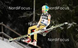 07.03.2012, Trondheim, Norway (NOR):  Dejan Judez (SLO), Elan - FIS world cup ski jumping, training HS131, Trondheim (NOR). www.nordicfocus.com. Â© Laiho/NordicFocus. Every downloaded picture is fee-liable.