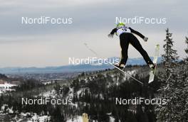 07.03.2012, Trondheim, Norway (NOR): Dejan Judez (SLO), Elan  - FIS world cup ski jumping, training HS131, Trondheim (NOR). www.nordicfocus.com. Â© Laiho/NordicFocus. Every downloaded picture is fee-liable.