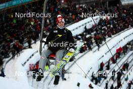 08.03.2012, Trondheim, Norway (NOR): Thomas Morgenstern (AUT), Fischer  - FIS world cup ski jumping, individual HS131, Trondheim (NOR). www.nordicfocus.com. Â© Laiho/NordicFocus. Every downloaded picture is fee-liable.