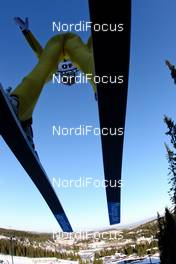 08.03.2012, Trondheim, Norway (NOR):  Maximilian Mechler (GER), Fluege.de - FIS world cup ski jumping, individual HS131, Trondheim (NOR). www.nordicfocus.com. Â© Laiho/NordicFocus. Every downloaded picture is fee-liable.