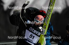 08.03.2012, Trondheim, Norway (NOR):  Martin Koch (AUT), Fischer - FIS world cup ski jumping, individual HS131, Trondheim (NOR). www.nordicfocus.com. Â© Laiho/NordicFocus. Every downloaded picture is fee-liable.