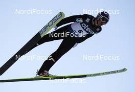 08.03.2012, Trondheim, Norway (NOR): Gregor Schlierenzauer (AUT), Fischer  - FIS world cup ski jumping, individual HS131, Trondheim (NOR). www.nordicfocus.com. Â© Laiho/NordicFocus. Every downloaded picture is fee-liable.