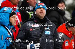 07.03.2012, Trondheim, Norway (NOR):  the head coach of team Finland, Pekka Niemelae (FIN) - FIS world cup ski jumping, training HS131, Trondheim (NOR). www.nordicfocus.com. Â© Laiho/NordicFocus. Every downloaded picture is fee-liable.