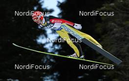 08.03.2012, Trondheim, Norway (NOR): Richard Freitag (GER), Fischer  - FIS world cup ski jumping, individual HS131, Trondheim (NOR). www.nordicfocus.com. Â© Laiho/NordicFocus. Every downloaded picture is fee-liable.