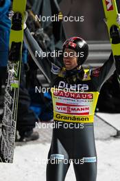 08.03.2012, Trondheim, Norway (NOR): Anders Bardal (NOR), Fischer  - FIS world cup ski jumping, individual HS131, Trondheim (NOR). www.nordicfocus.com. Â© Laiho/NordicFocus. Every downloaded picture is fee-liable.