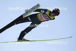 08.03.2012, Trondheim, Norway (NOR):  Anders Bardal (NOR), Fischer - FIS world cup ski jumping, individual HS131, Trondheim (NOR). www.nordicfocus.com. Â© Laiho/NordicFocus. Every downloaded picture is fee-liable.