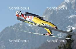 17.03.2012, Planica, Slovenia (SLO): Bryan Fletcher (USA), Elan - FIS world cup ski flying, team HS215, Planica (SLO). www.nordicfocus.com. © Felgenhauer/NordicFocus. Every downloaded picture is fee-liable.