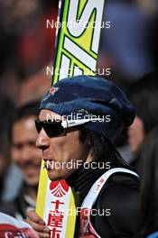 17.03.2012, Planica, Slovenia (SLO): Noriaki Kasai (JPN), Fischer - FIS world cup ski flying, team HS215, Planica (SLO). www.nordicfocus.com. © Felgenhauer/NordicFocus. Every downloaded picture is fee-liable.