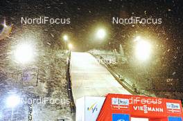 01.12.2012, Kuusamo, Finland (FIN): heavy snowfall at Ruka ski jumping hill - FIS world cup ski jumping, individual HS142, Kuusamo (FIN). www.nordicfocus.com. © Felgenhauer/NordicFocus. Every downloaded picture is fee-liable.