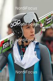 09.03.2012, Oslo, Norway (NOR): Lindsey Van (USA), Elan - FIS world cup ski jumping ladies, individual HS106, Oslo (NOR). www.nordicfocus.com. © Hemmersbach/NordicFocus. Every downloaded picture is fee-liable.