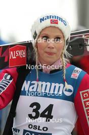 09.03.2012, Oslo, Norway (NOR): Line Jahr (NOR), Elan - FIS world cup ski jumping ladies, individual HS106, Oslo (NOR). www.nordicfocus.com. © Hemmersbach/NordicFocus. Every downloaded picture is fee-liable.