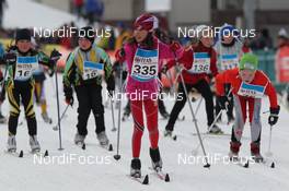 28.01.2012, Molina di Fiemme, Italy (ITA): Minimarcialonga - FIS Marathon Cup Marcialonga, Molina di Fiemme (ITA). www.nordicfocus.com. © Hemmersbach/NordicFocus. Every downloaded picture is fee-liable.