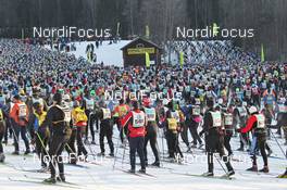 04.03.2012, Mora, Sweden (SWE): feature, the first uphill - FIS Marathon Cup Vasaloppet, Mora (SWE). www.nordicfocus.com. © Hemmersbach/NordicFocus. Every downloaded picture is fee-liable.