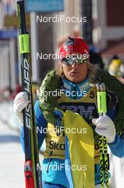 04.03.2012, Mora, Sweden (SWE): todays winner Vibeke Skofterud (NOR), Fischer, Rottefella, Alpina, One Way - FIS Marathon Cup Vasaloppet, Mora (SWE). www.nordicfocus.com. © Hemmersbach/NordicFocus. Every downloaded picture is fee-liable.