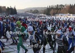 04.03.2012, Mora, Sweden (SWE): start - FIS Marathon Cup Vasaloppet, Mora (SWE). www.nordicfocus.com. © Hemmersbach/NordicFocus. Every downloaded picture is fee-liable.