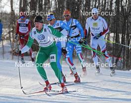 04.03.2012, Mora, Sweden (SWE): group, in front Erik Jonsson (SWE) - FIS Marathon Cup Vasaloppet, Mora (SWE). www.nordicfocus.com. © Hemmersbach/NordicFocus. Every downloaded picture is fee-liable.