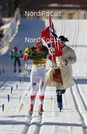 04.03.2012, Mora, Sweden (SWE): todays winner Vibeke Skofterud (NOR), Fischer, Rottefella, Alpina, One Way - FIS Marathon Cup Vasaloppet, Mora (SWE). www.nordicfocus.com. © Hemmersbach/NordicFocus. Every downloaded picture is fee-liable.
