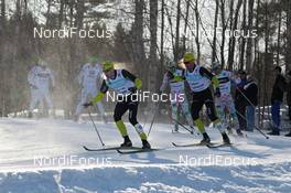 04.03.2012, Mora, Sweden (SWE): in front Arne Post (NOR), behind Audun Laugaland (NOR), Fischer, Rottefella, Swix, Team United Bakeries  - FIS Marathon Cup Vasaloppet, Mora (SWE). www.nordicfocus.com. © Hemmersbach/NordicFocus. Every downloaded picture is fee-liable.