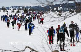 17.03.2012, Rena, Norway (NOR): Basic view near Sjusjoen - FIS Marathon Cup Birkebeinerrennet, Rena (NOR). www.nordicfocus.com.© Veltheim/NordicFocus. Every downloaded picture is fee-liable