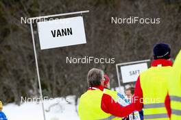 17.03.2012, Rena, Norway (NOR): Sign at the feeding station.  - FIS Marathon Cup Birkebeinerrennet, Rena (NOR). www.nordicfocus.com.© Veltheim/NordicFocus. Every downloaded picture is fee-liable.