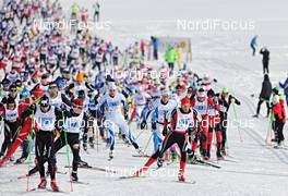 16.12.2012, Livigno, Italy (ITA): Thomas Freimuth (GER), leads at the start - FIS Marathon Cup La Sgambeda, Livigno (ITA). www.nordicfocus.com. © Felgenhauer/NordicFocus. Every downloaded picture is fee-liable.