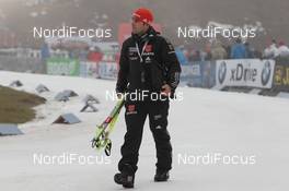 06.01.2013, Oberhof, Germany (GER): Ricco Gross (GER) Coach Team Germany - IBU world cup biathlon, pursuit women, Oberhof (GER). www.nordicfocus.com. © Manzoni/NordicFocus. Every downloaded picture is fee-liable.