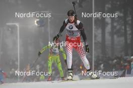 05.01.2013, Oberhof, Germany (GER): Megan Heinicke (CAN), Fischer, Rottefella, Leki - IBU world cup biathlon, sprint women, Oberhof (GER). www.nordicfocus.com. © Manzoni/NordicFocus. Every downloaded picture is fee-liable.