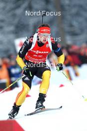 13.01.2013, Ruhpolding, Germany (GER): Florian Graf (GER), Rossignol, Rottefella, Leki, adidas - IBU world cup biathlon, mass men, Ruhpolding (GER). www.nordicfocus.com. © Manzoni/NordicFocus. Every downloaded picture is fee-liable.