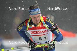 10.01.2013, Ruhpolding, Germany (GER): Christoffer Eriksson (SWE), Rossignol, Rottefella, OneWay, adidas - IBU world cup biathlon, relay men, Ruhpolding (GER). www.nordicfocus.com. © Manzoni/NordicFocus. Every downloaded picture is fee-liable.