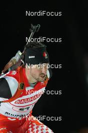 10.01.2013, Ruhpolding, Germany (GER): Jean Philippe Leguellec (CAN), Rossignol, Rottefella, Swix - IBU world cup biathlon, relay men, Ruhpolding (GER). www.nordicfocus.com. © Manzoni/NordicFocus. Every downloaded picture is fee-liable.