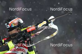 10.01.2013, Ruhpolding, Germany (GER): Alexis Boeuf (FRA), Salomon, Swix, OneWay - IBU world cup biathlon, relay men, Ruhpolding (GER). www.nordicfocus.com. © Manzoni/NordicFocus. Every downloaded picture is fee-liable.