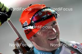 12.01.2013, Ruhpolding, Germany (GER): Michal Slesingr (CZE), Rossignol, Rottefella, Leki - IBU world cup biathlon, sprint men, Ruhpolding (GER). www.nordicfocus.com. © Manzoni/NordicFocus. Every downloaded picture is fee-liable.