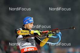 12.01.2013, Ruhpolding, Germany (GER): Simon Schempp (GER), Rossignol, Rottefella, Swix, adidas  - IBU world cup biathlon, sprint men, Ruhpolding (GER). www.nordicfocus.com. © Manzoni/NordicFocus. Every downloaded picture is fee-liable.