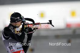 12.01.2013, Ruhpolding, Germany (GER): Mario Dolder (SUI), Rossignol, Rottefella, Leki, ODLO - IBU world cup biathlon, sprint men, Ruhpolding (GER). www.nordicfocus.com. © Manzoni/NordicFocus. Every downloaded picture is fee-liable.