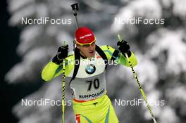 12.01.2013, Ruhpolding, Germany (GER): Janez Maric (SLO), Fischer, Rottefella, Alpina, One Way  - IBU world cup biathlon, sprint men, Ruhpolding (GER). www.nordicfocus.com. © Manzoni/NordicFocus. Every downloaded picture is fee-liable.